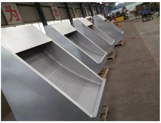 TPBS Sieve Bend Screen Filter for Rice and Corn Flour Water and Wastewater Treatment