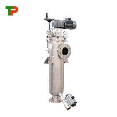 Silver Stainless Steel 304 Scraper Self Cleaning Filter for Water Treatment 500 kg