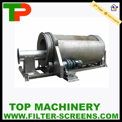 TPO Outward Water Micro Drum Filter Solid-liquid Separation with 1000L/Hour Productivity