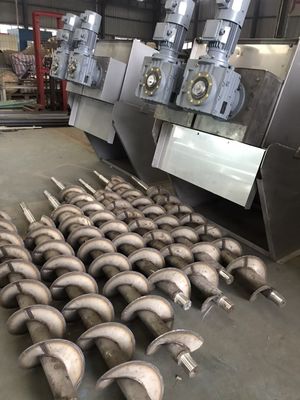 Leather/Municipal Water and Industrial Waste Treatment Screw Press Dewatering Machine