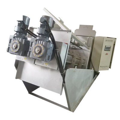 Top selling stainless steel sludge screw press dewatering for wastewater treatment