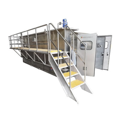 DAF Dissolved Air Flotation for Recycling Water and Waste Water Treatment 12000 kg Weight