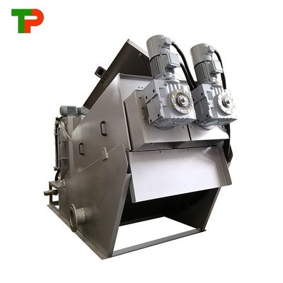 Water Treatment Solution Waste Sludge Dewatering Screw Press for Slaughtering Machine