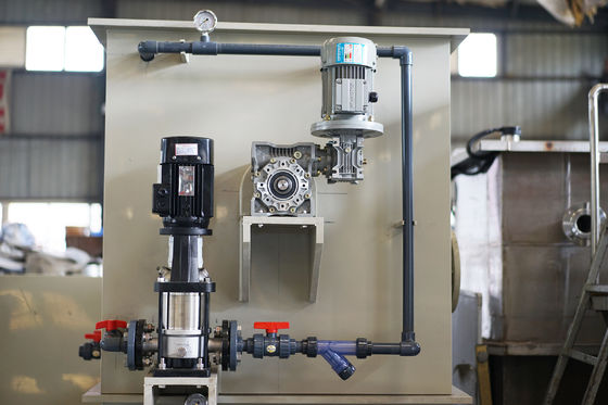 PP Aquaculture Indoor / Outdoor Rotary Drum Filter For Fish Farming